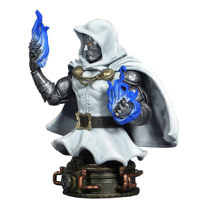 Marvel Comics Previews 40th Anniversary Exclusive White Armor Dr Doom Bust, Infinity Collectables , Uncategorized