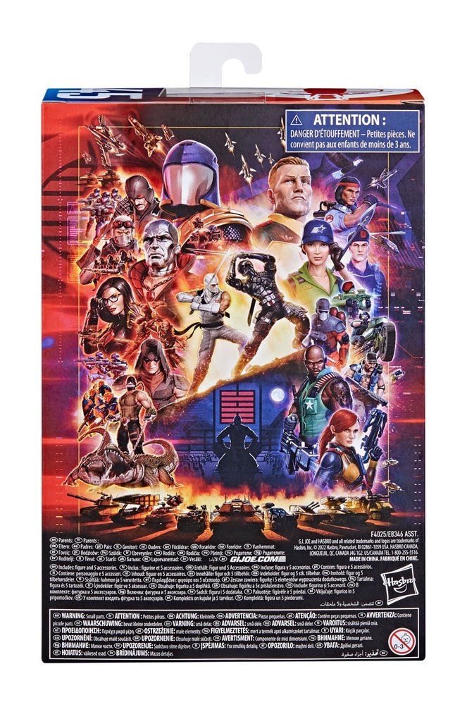 G.I. Joe Classified Series Xamot Paoli Action Figure