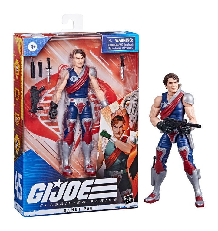 G.I. Joe Classified Series Xamot Paoli Action Figure