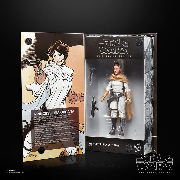 Hasbro Star Wars The Black Series Princess Leia Organa Action Figure, Infinity Collectables