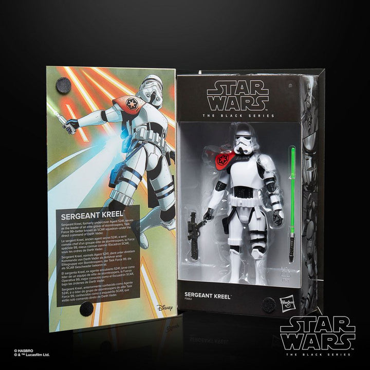 Hasbro Star Wars The Black Series Sergeant Kreel Action Figure, Infinity Collectables , Uncategorized