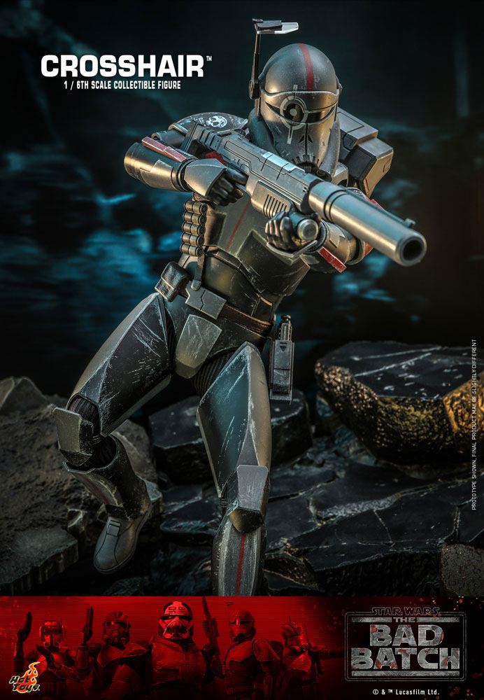 Hot Toys Star Wars The Bad Batch Crosshair 1/6th Scale Figure