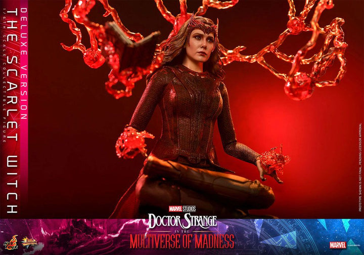 Hot Toys Doctor Strange in the Multiverse of Madness Scarlet Witch Deluxe 1/6th Scale Figure, Infinity Collectables , Uncategorized