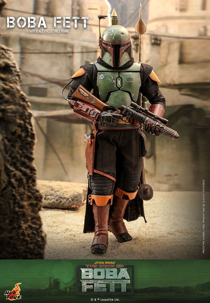 Hot Toys Star Wars 1/6 Scale The Book of Boba Fett Action Figure - Boba Fett, Infinity Collectables