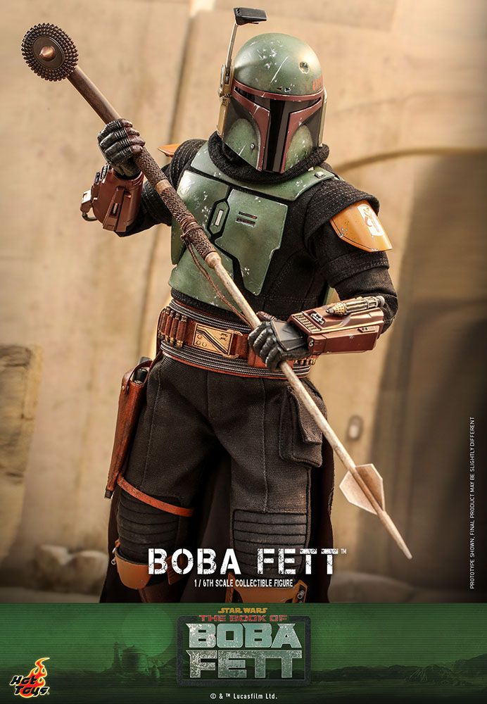 Hot Toys Star Wars 1/6 Scale The Book of Boba Fett Action Figure - Boba Fett, Infinity Collectables