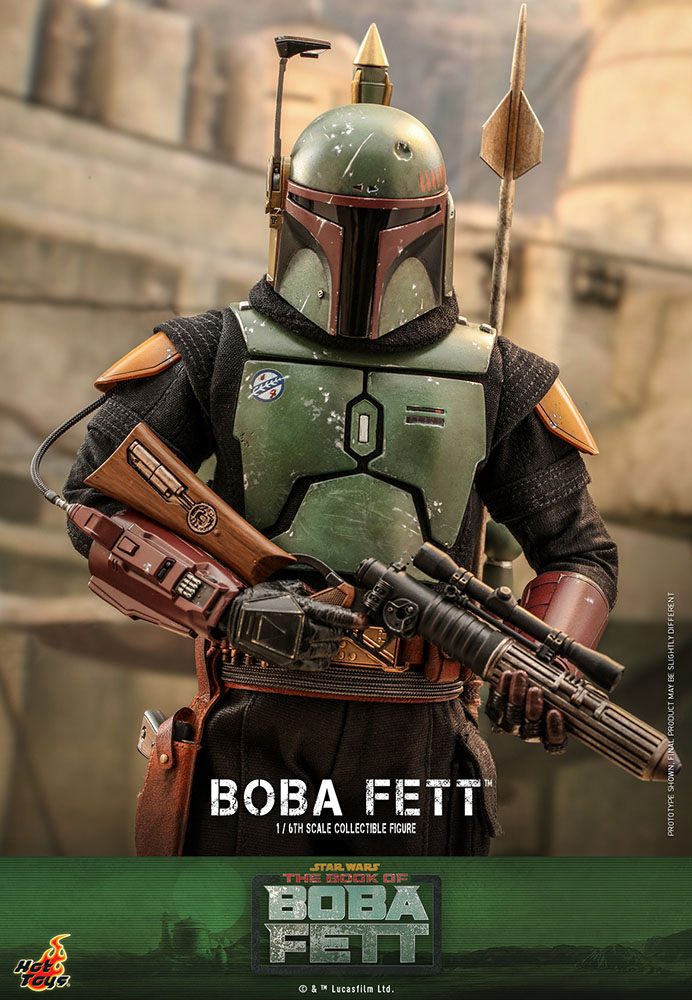 Hot Toys Star Wars 1/6 Scale The Book of Boba Fett Action Figure - Boba Fett, Infinity Collectables