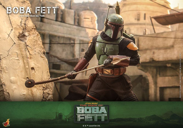 Hot Toys Star Wars 1/6 Scale The Book of Boba Fett Action Figure - Boba Fett, Infinity Collectables