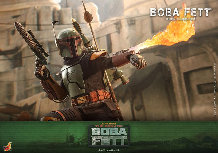 Hot Toys Star Wars 1/6 Scale The Book of Boba Fett Action Figure - Boba Fett, Infinity Collectables