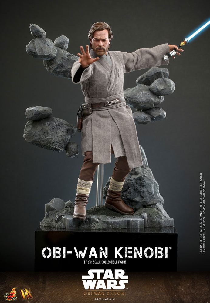 Hot Toys 1/6 Star Wars Obi-Wan Kenobi: Obi-Wan Kenobi Action Figure, Infinity Collectables , Uncategorized