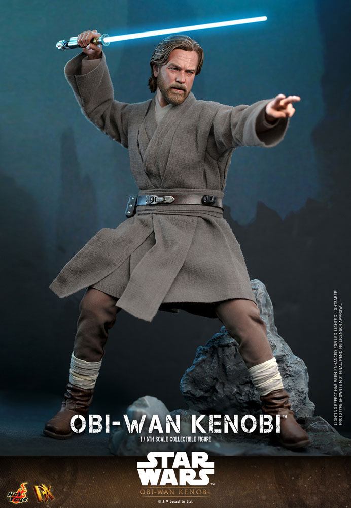 Hot Toys 1/6 Star Wars Obi-Wan Kenobi: Obi-Wan Kenobi Action Figure, Infinity Collectables , Uncategorized