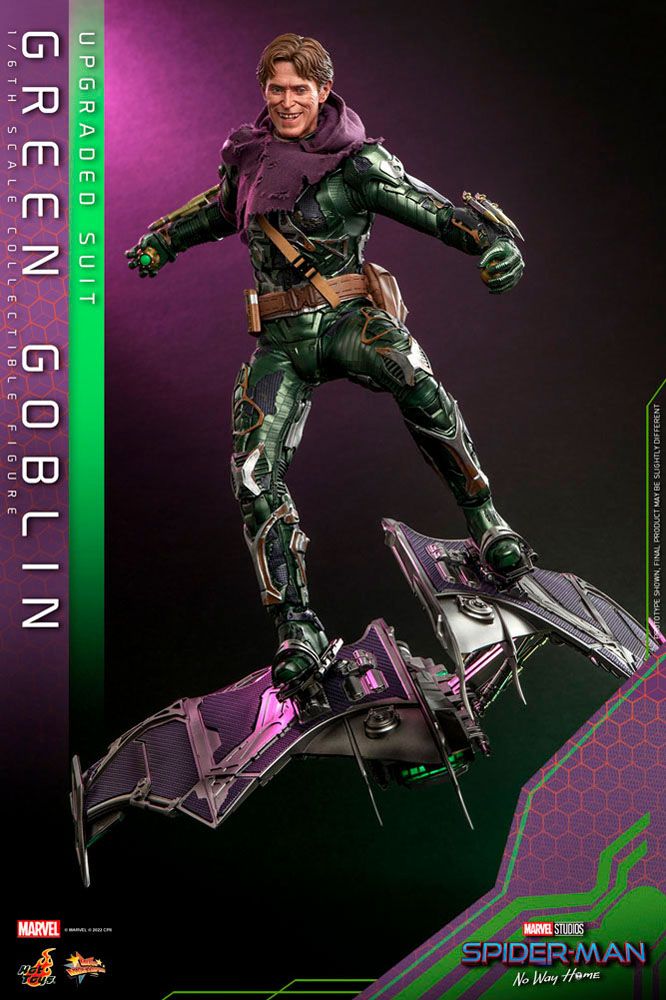 Hot Toys Spider-Man No Way Home  Green Goblin (Upgraded Suit) 1/6th Scale Figure