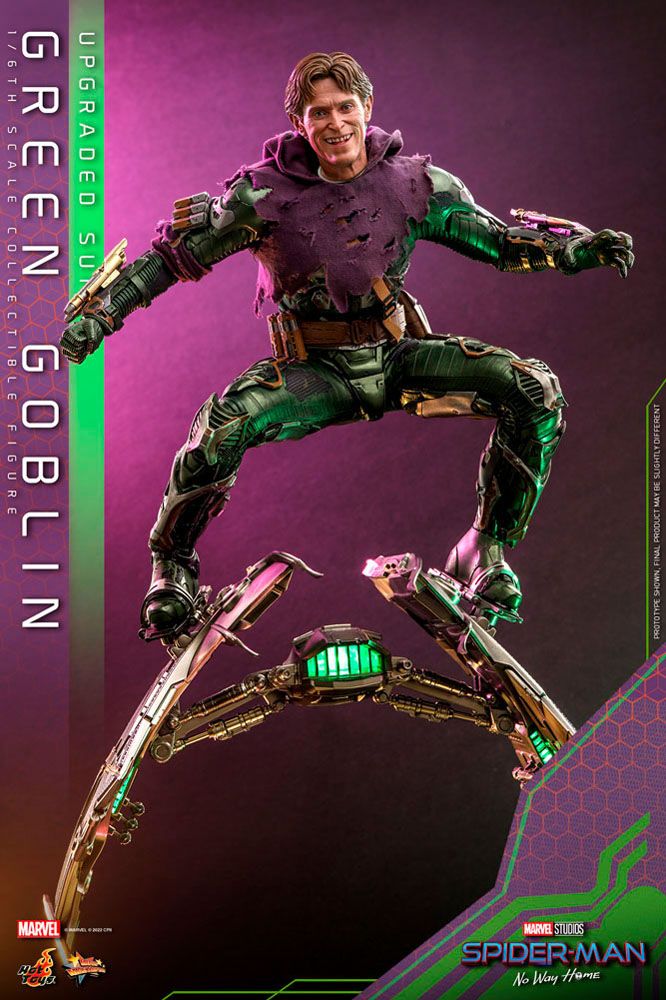 Hot Toys Spider-Man No Way Home  Green Goblin (Upgraded Suit) 1/6th Scale Figure