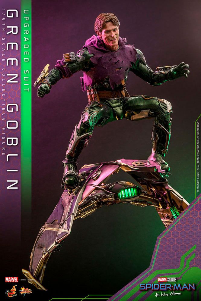 Hot Toys Spider-Man No Way Home  Green Goblin (Upgraded Suit) 1/6th Scale Figure