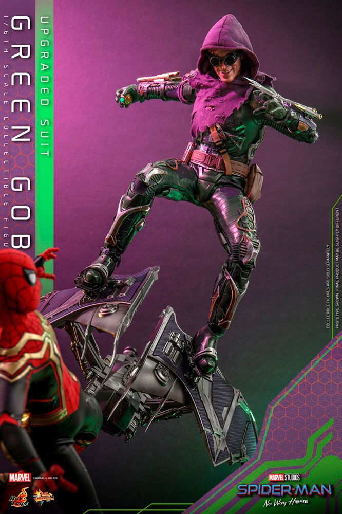 Hot Toys Spider-Man No Way Home  Green Goblin (Upgraded Suit) 1/6th Scale Figure