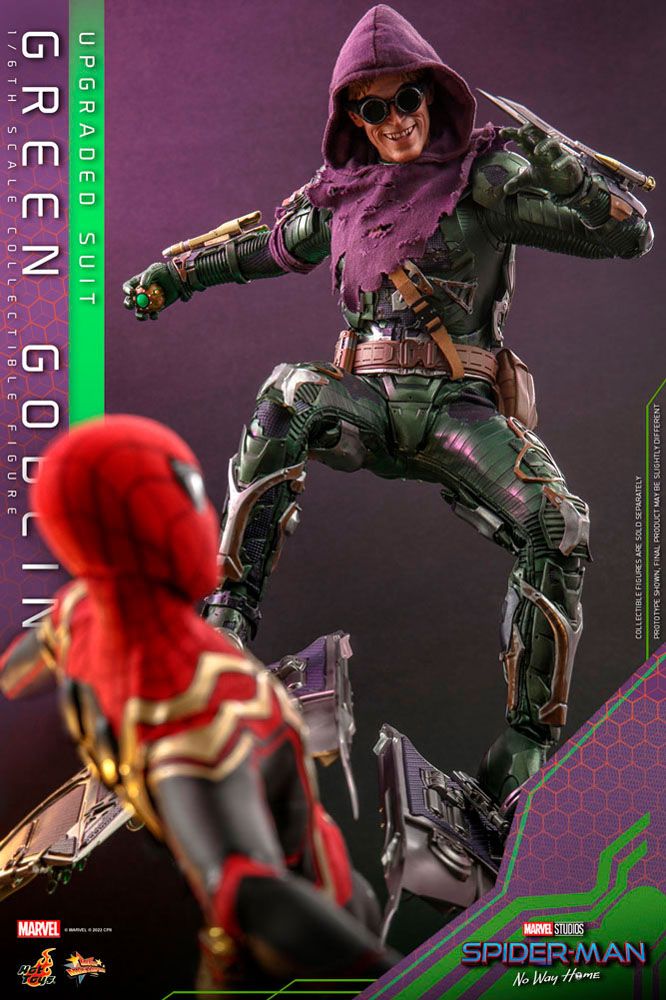 Hot Toys Spider-Man No Way Home  Green Goblin (Upgraded Suit) 1/6th Scale Figure