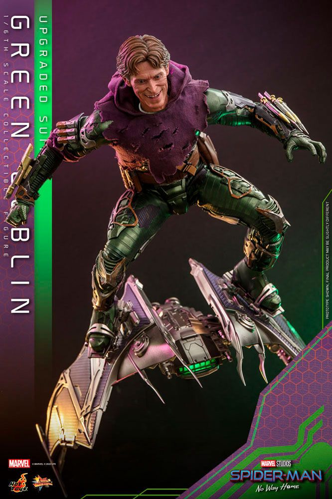 Hot Toys Spider-Man No Way Home  Green Goblin (Upgraded Suit) 1/6th Scale Figure