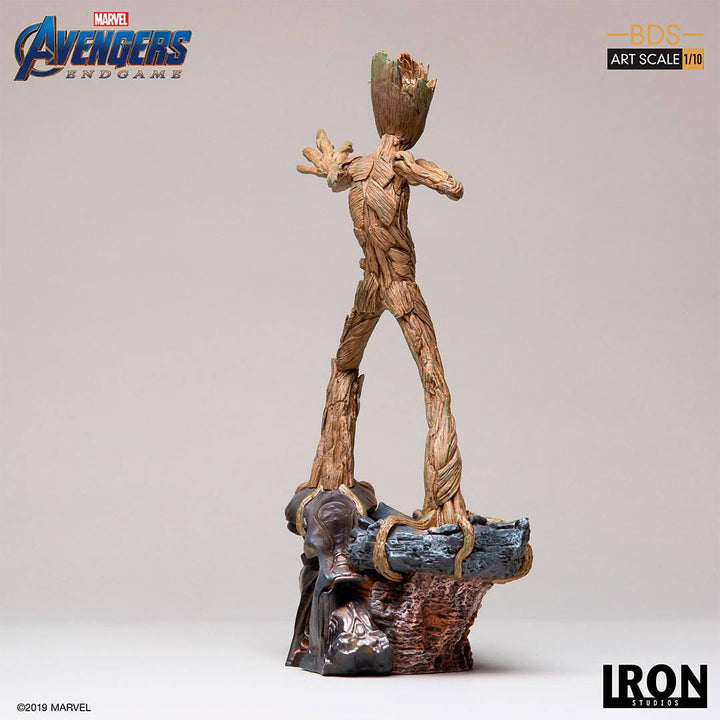 Iron Studios 1/10 Art Scale Statue Avengers Endgame Groot *Exclusive