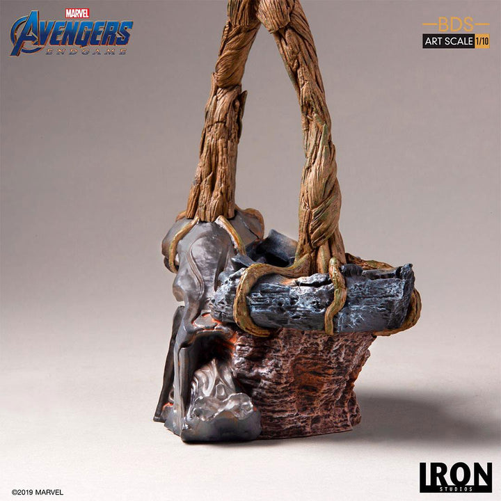 Iron Studios 1/10 Art Scale Statue Avengers Endgame Groot *Exclusive