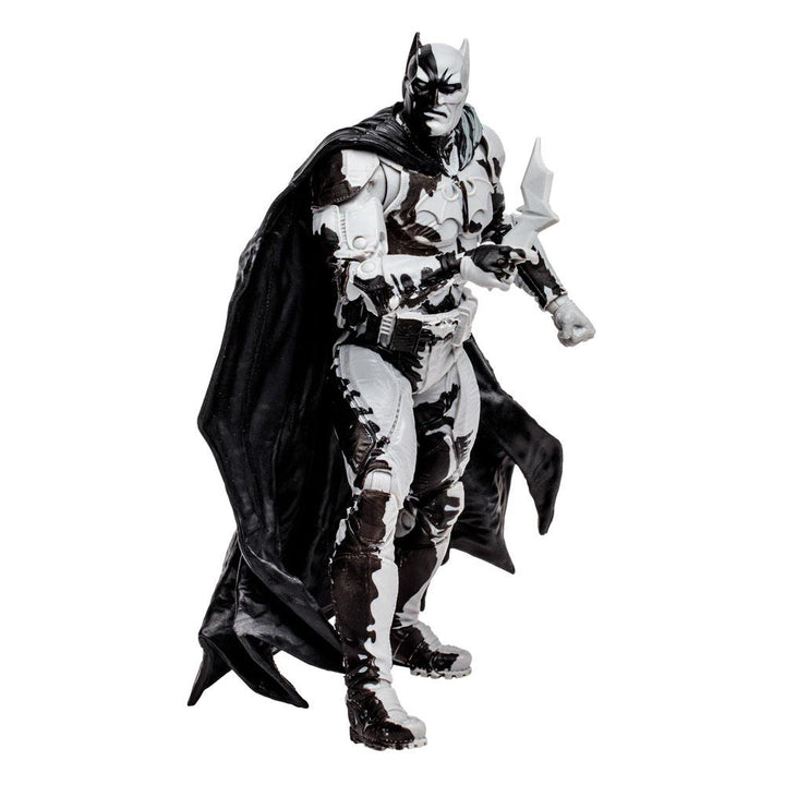 McFarlane DC Direct Black Adam Batman Line Art Variant 7 Inch Action Figure with Comic SDCC Variant, Infinity Collectables