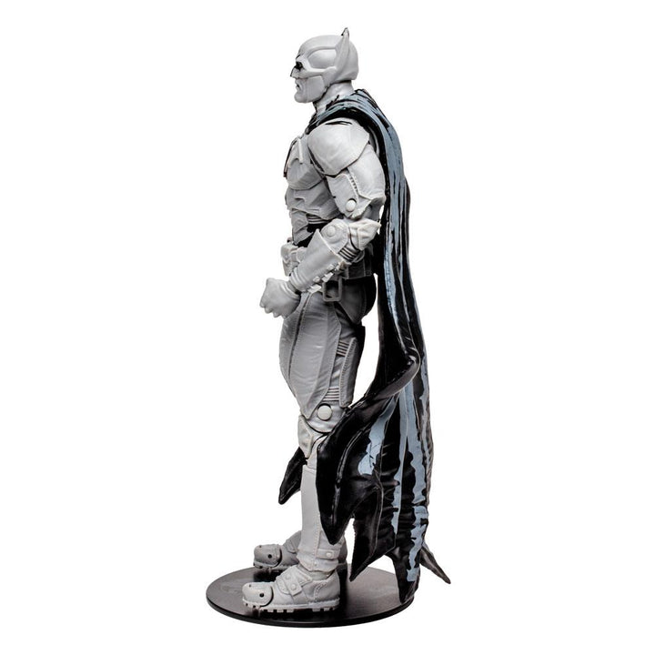 McFarlane DC Direct Black Adam Batman Line Art Variant 7 Inch Action Figure with Comic SDCC Variant, Infinity Collectables