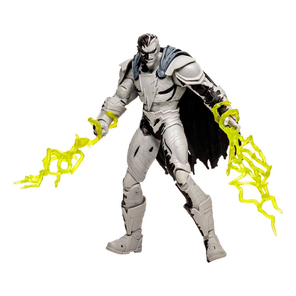 McFarlane DC Direct Page Punchers Action Figure Black Adam with Black Adam Comic (Line Art Variant)
