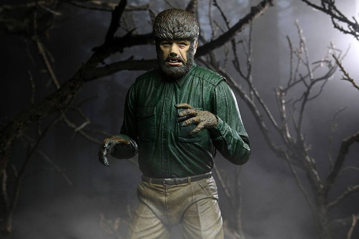 NECA Universal Monsters Ultimate The Wolf Man (Colour) 7" Scale Action Figure