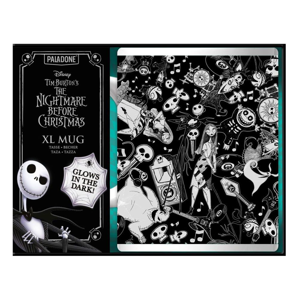 Official Nightmare Before Christmas Glow in the Dark Mug