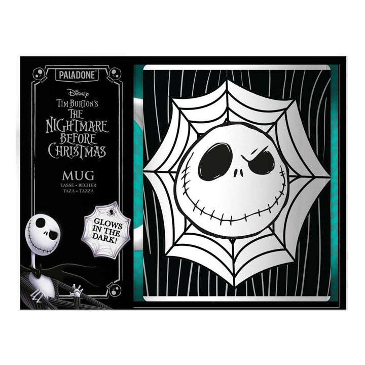Official Nightmare Before Christmas Jack Skellington Glow In The Dark Mug