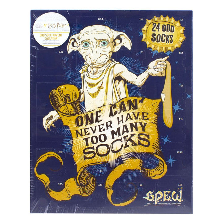 Harry Potter Dobby Odd Socks Advent Calendar