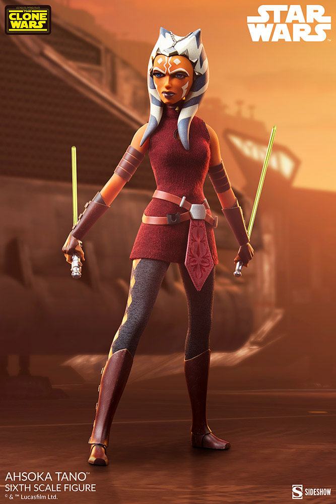 Sideshow Collectibles Star Wars The Clone Wars Ahsoka Tano 1/6 Scale Figure
