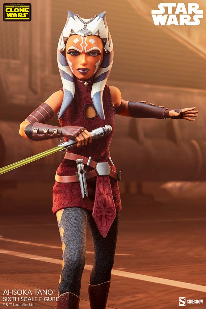 Sideshow Collectibles Star Wars The Clone Wars Ahsoka Tano 1/6 Scale Figure