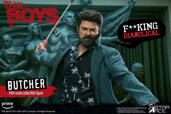 The Boys My Favourite Movie Action Figure 1/6 Scale Billy Butcher, Infinity Collectables