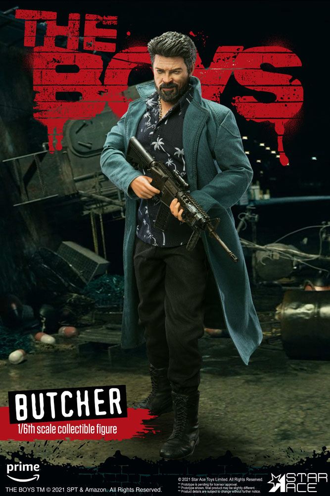 The Boys My Favourite Movie Action Figure 1/6 Scale Billy Butcher, Infinity Collectables