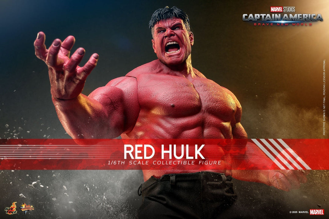 Discover the Hot Toys Red Hulk Figure at Infinity Collectables