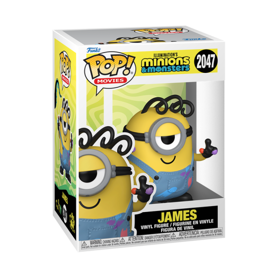 Minions 3 James Funko Pop collectable at Infinity Collectables
