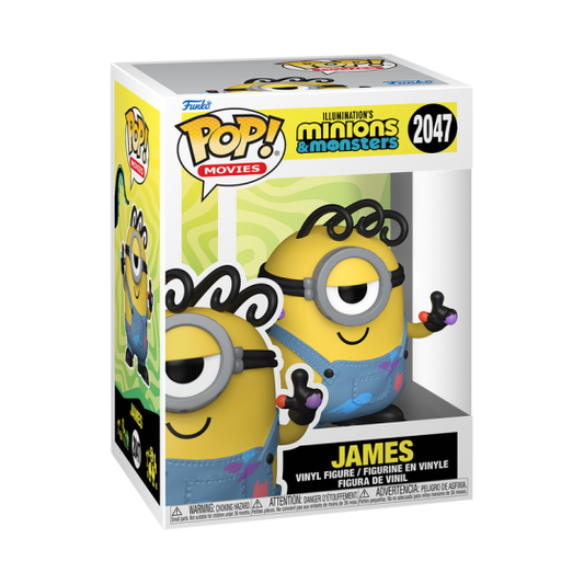 Minions 3 James Funko Pop collectable at Infinity Collectables