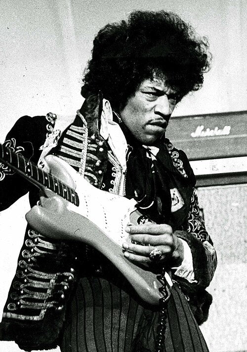 Jimi Hendrix collectables at Infinity Collectables