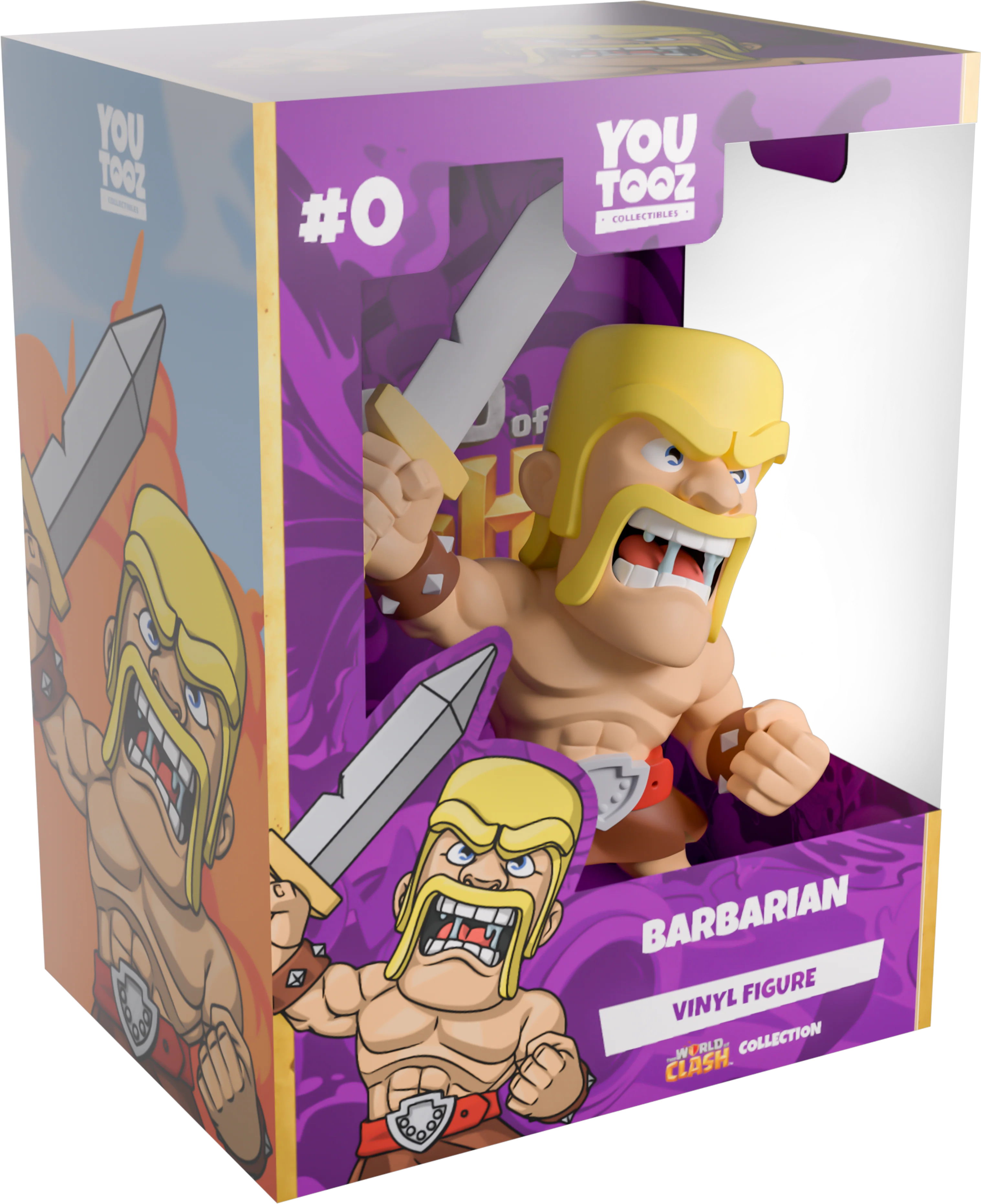 Youtooz Clash of Clans Barbarian Vinyl Figure