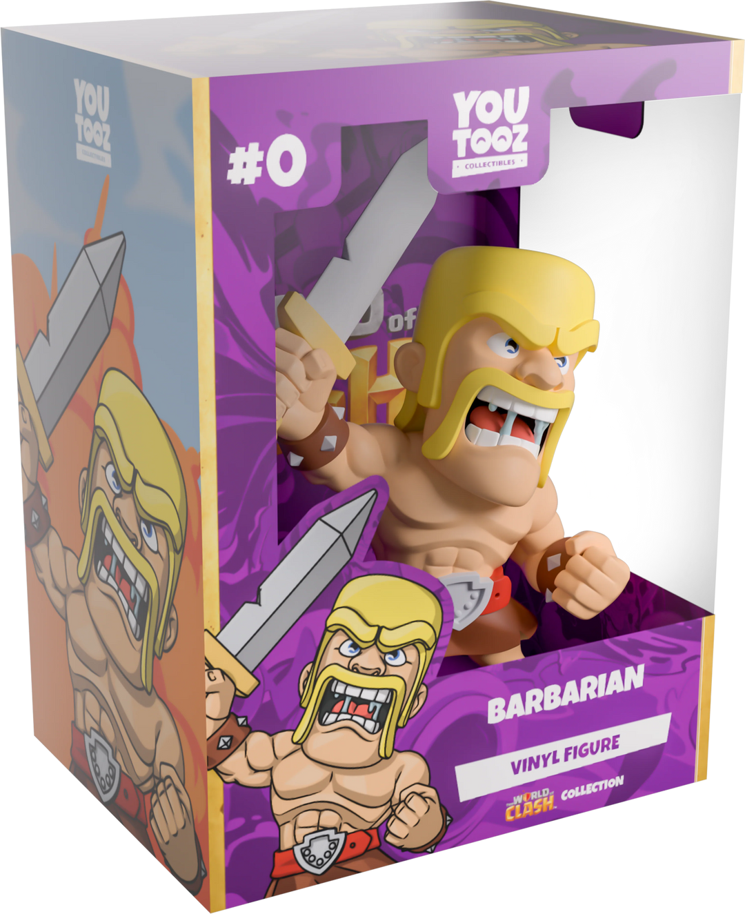 Youtooz Clash of Clans Barbarian Vinyl Figure