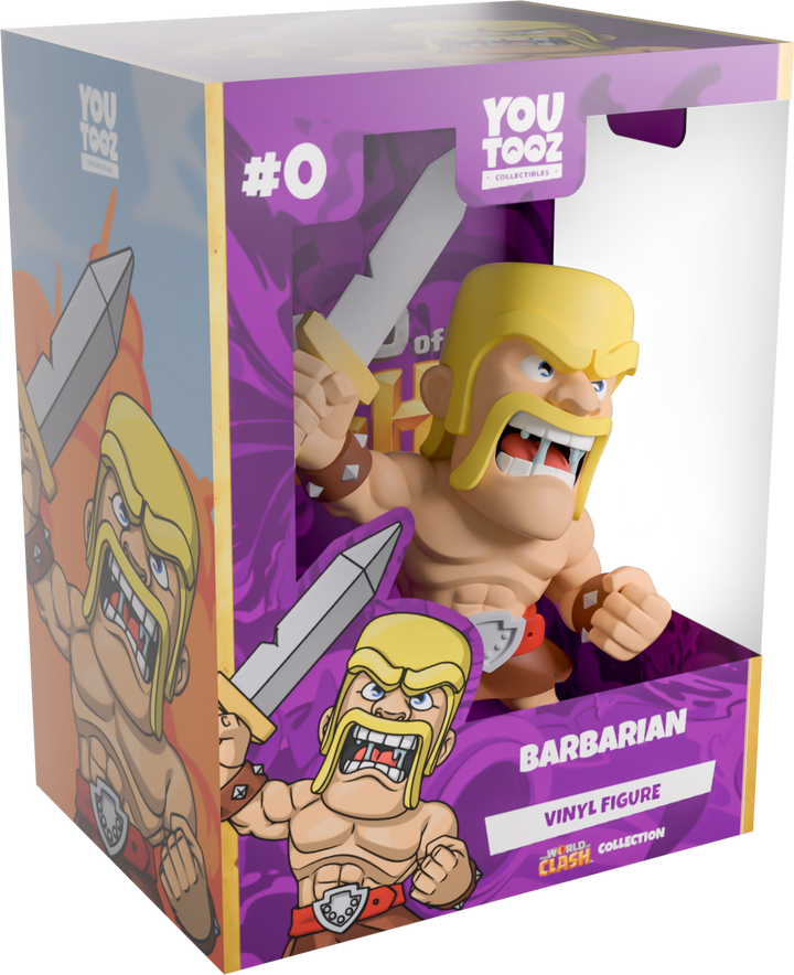 Youtooz Clash of Clans Barbarian Vinyl Figure