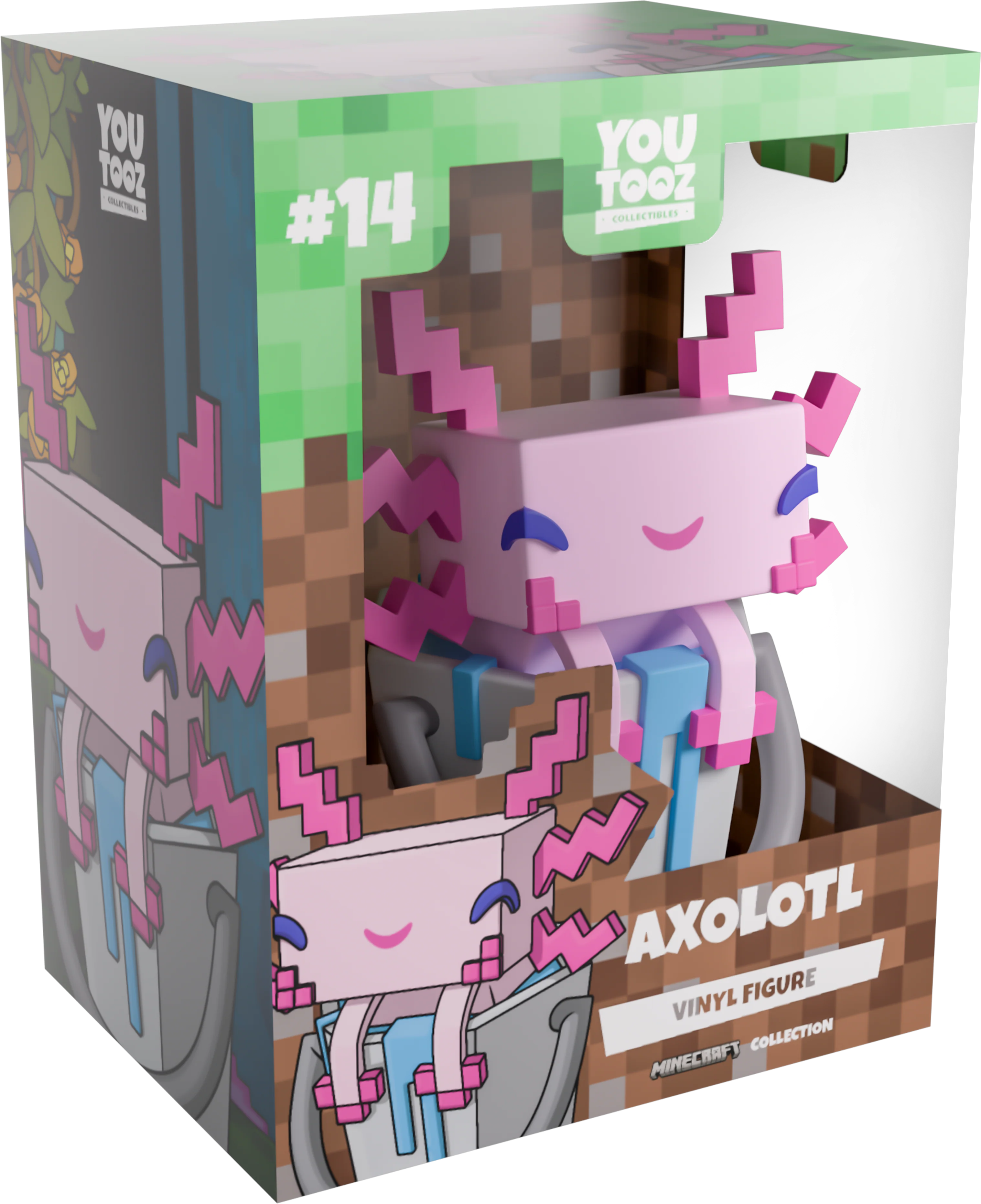 Youtooz Minecraft Axolotl Vinyl Figure