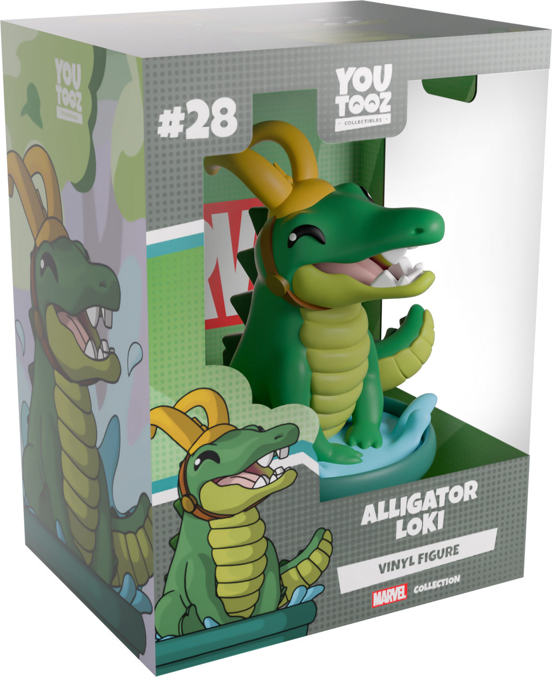 Youtooz Marvel Companions Alligator Loki Vinyl Figure