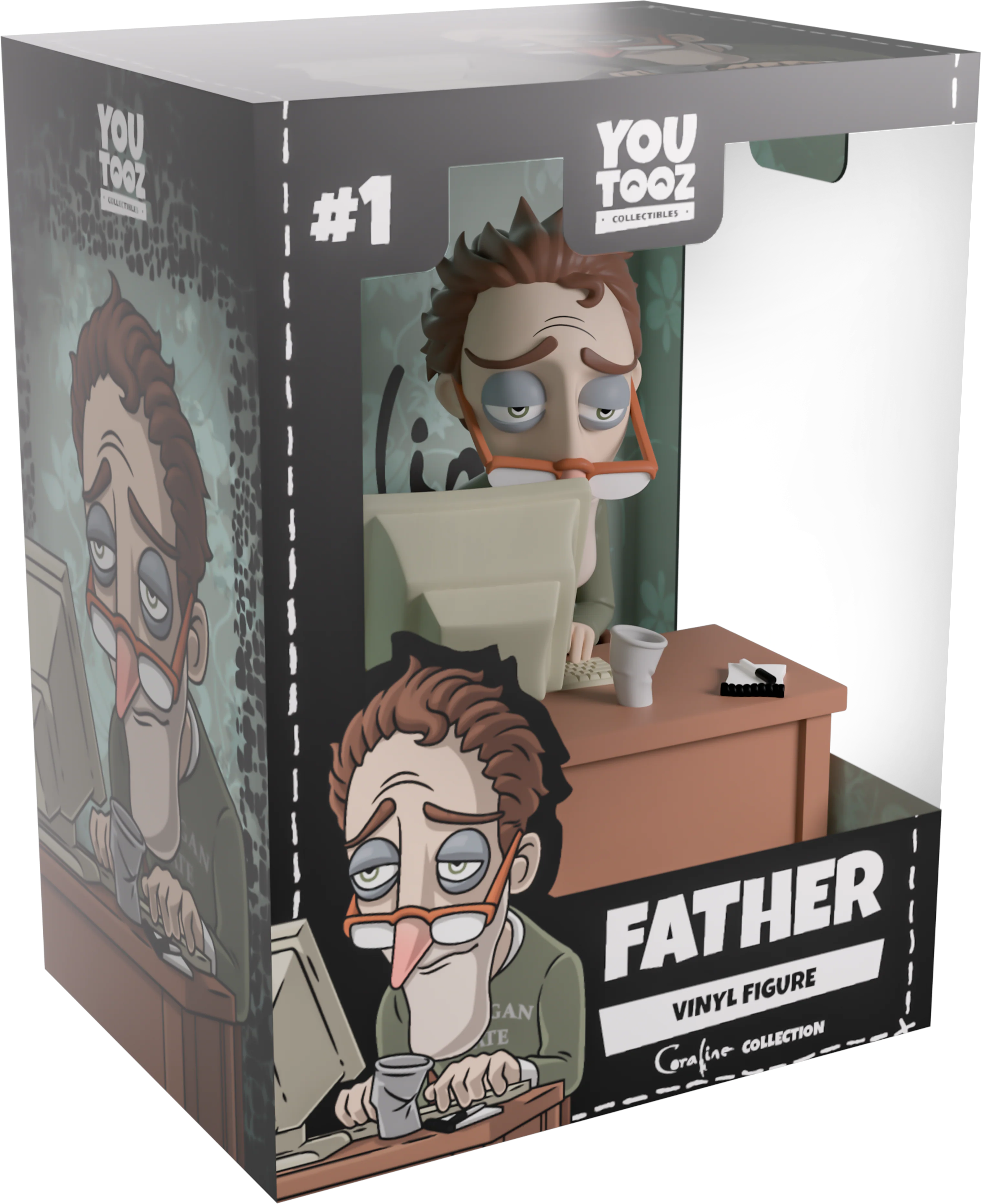 Youtooz Coraline Father Vinyl Figure