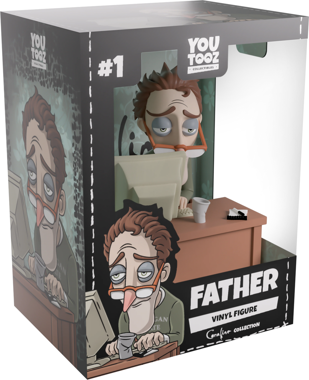 Youtooz Coraline Father Vinyl Figure