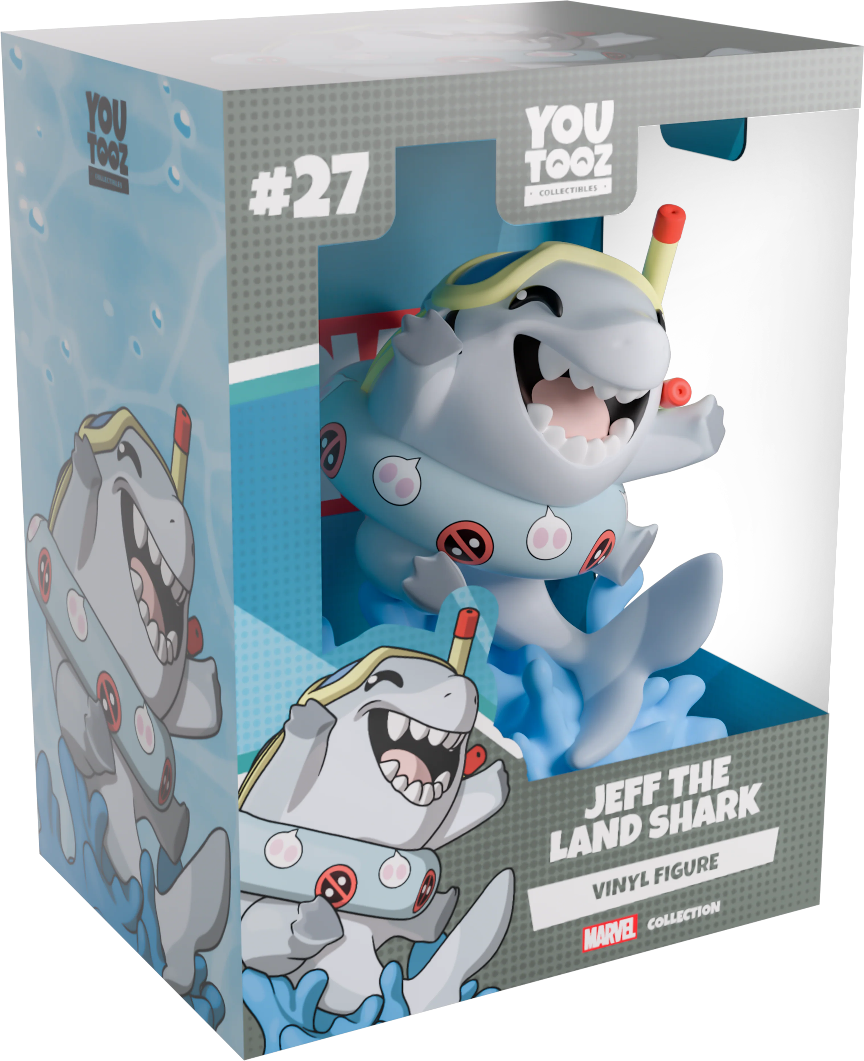 Youtooz Marvel Companions Jeff the Landshark Vinyl Figure