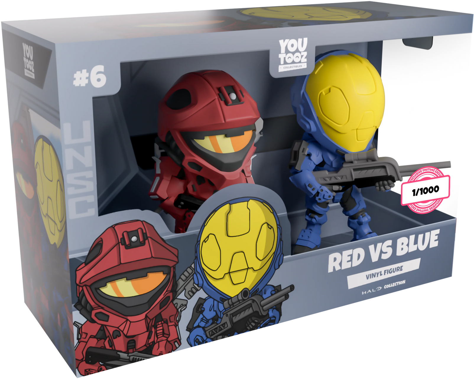 Youtooz Halo Red Vs Blue Exclusive Vinyl Figures (Release Date 11/25)