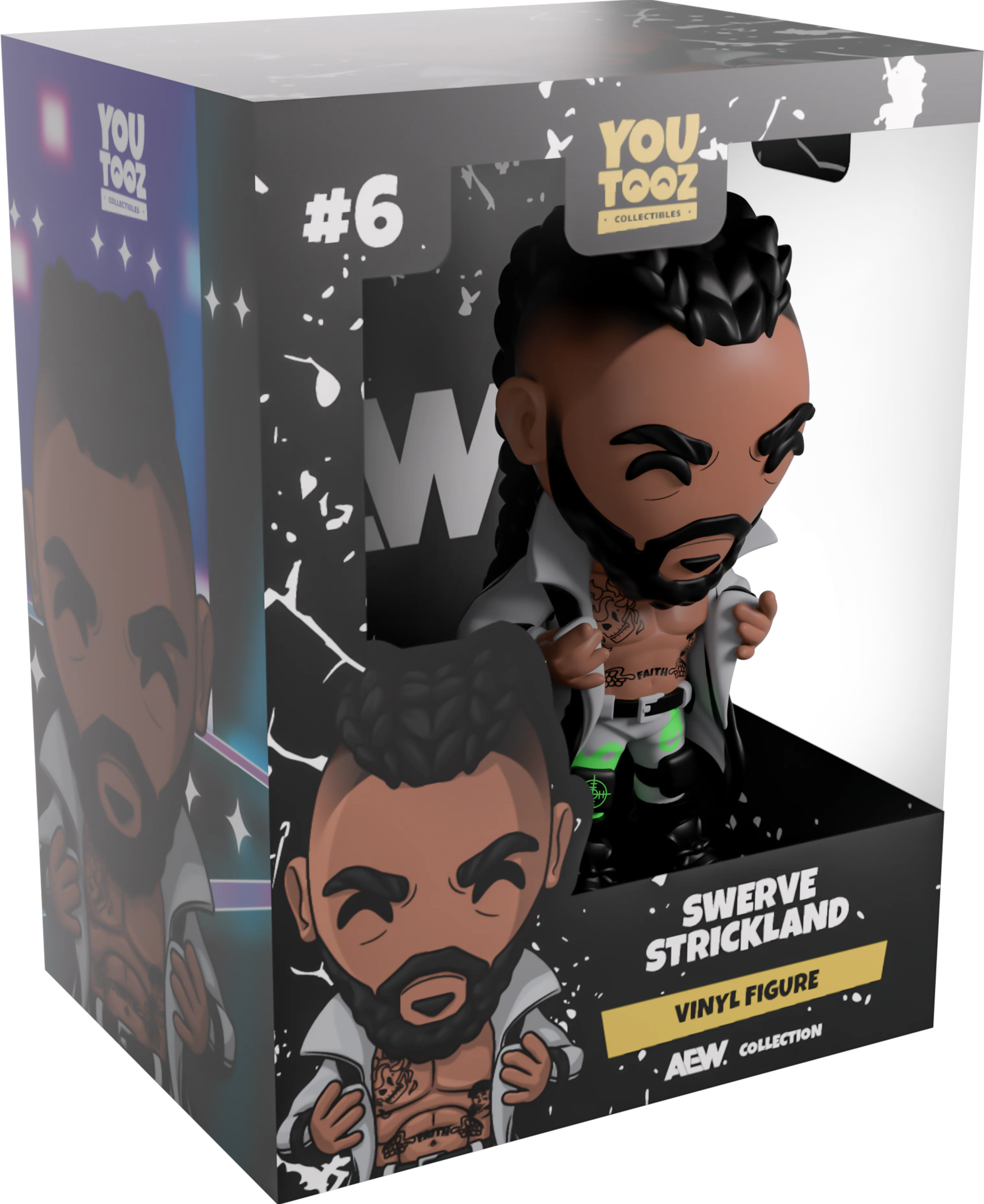 Youtooz AEW Swerve Strickland Vinyl Figure