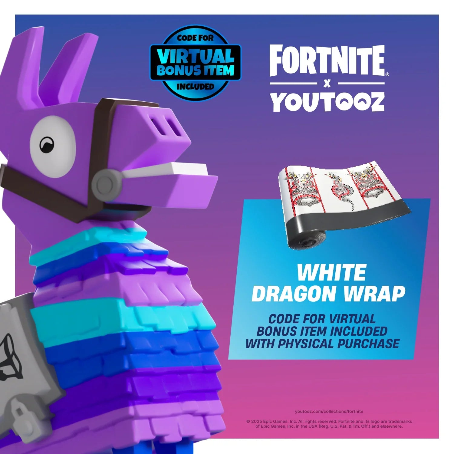 Youtooz Fortnite Supply Llama Vinyl Figure (Release Date 03/26)