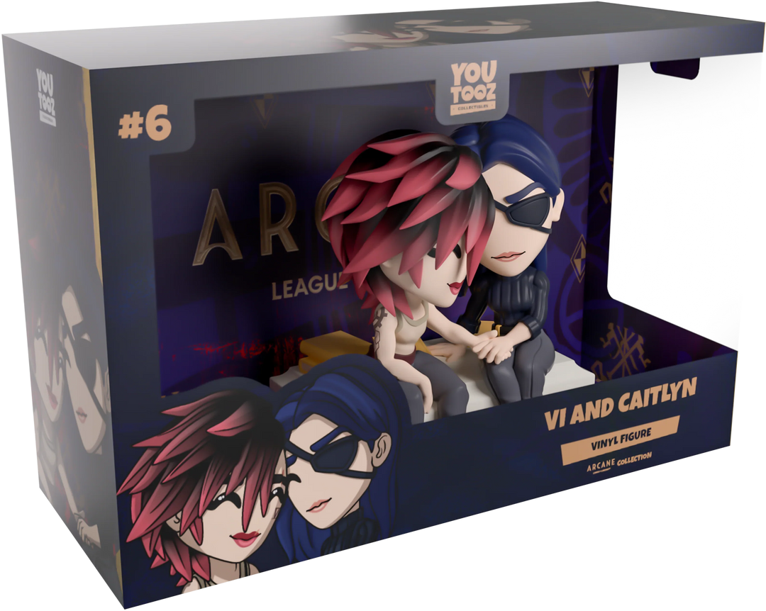 Youtooz Vi Caitlyn Arcane Vinyl Figures 2 Pack