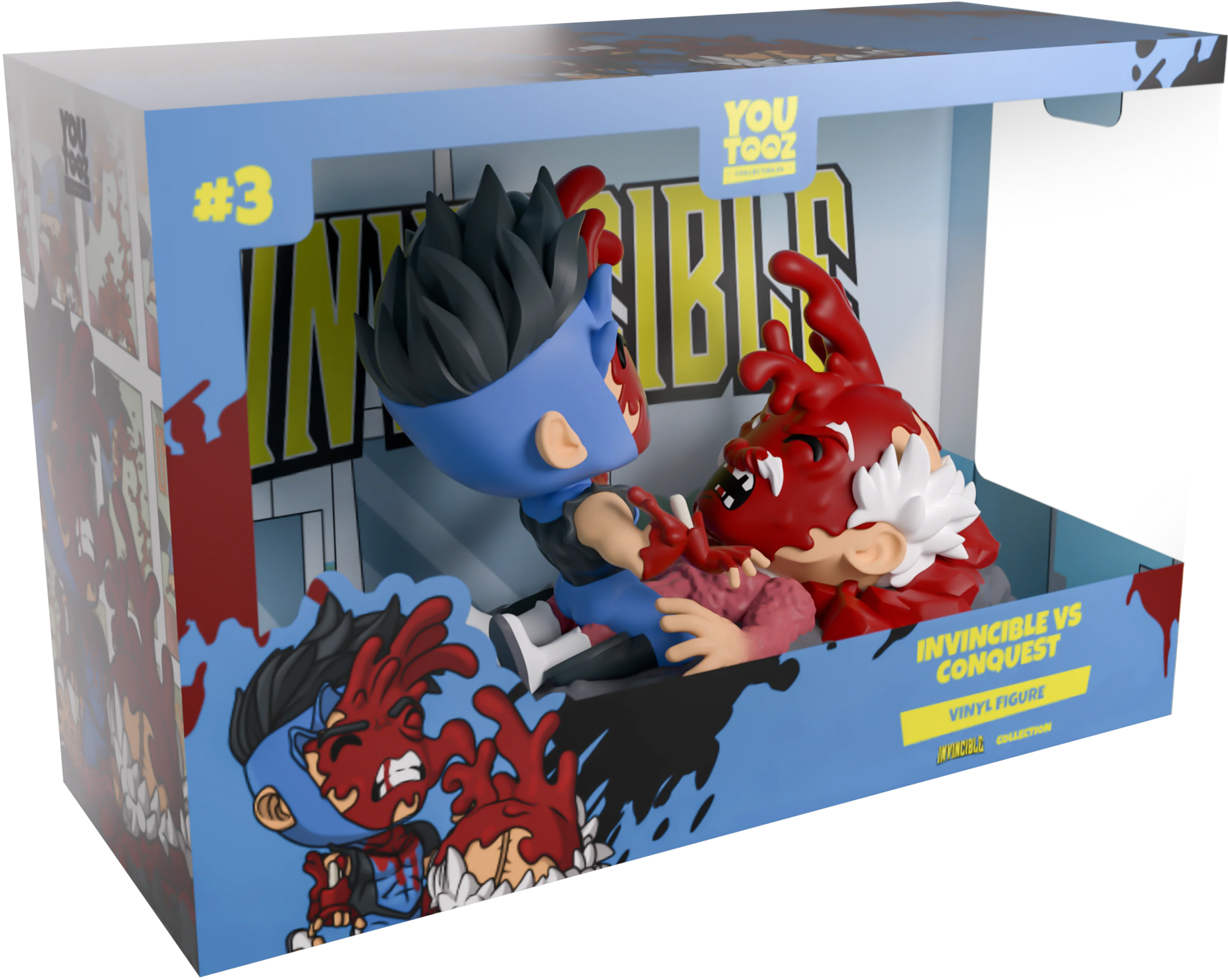 Youtooz Invincible and Conquest Invincible Vinyl Figure
